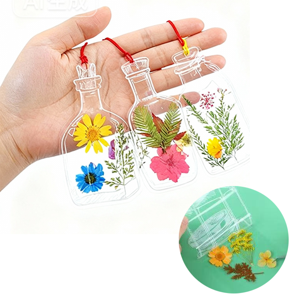 압화 책갈피  DIY 책갈피  드라이플라워 북마크 10,000원