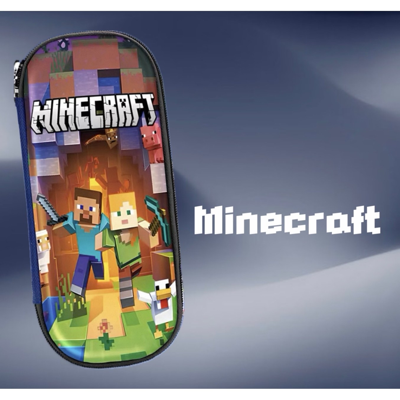 마인크래프트 하드탑 필통 펜슬케이스, 1개, Mine-B 13,900원