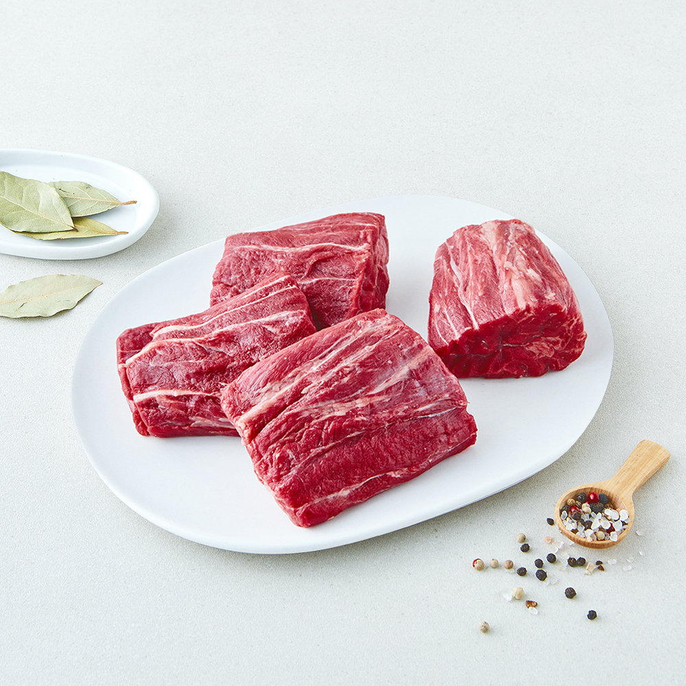 [로켓프레시] 미트엔조이 미국산 미절단 아롱사태 찜 수육용 (냉장) 14,900원