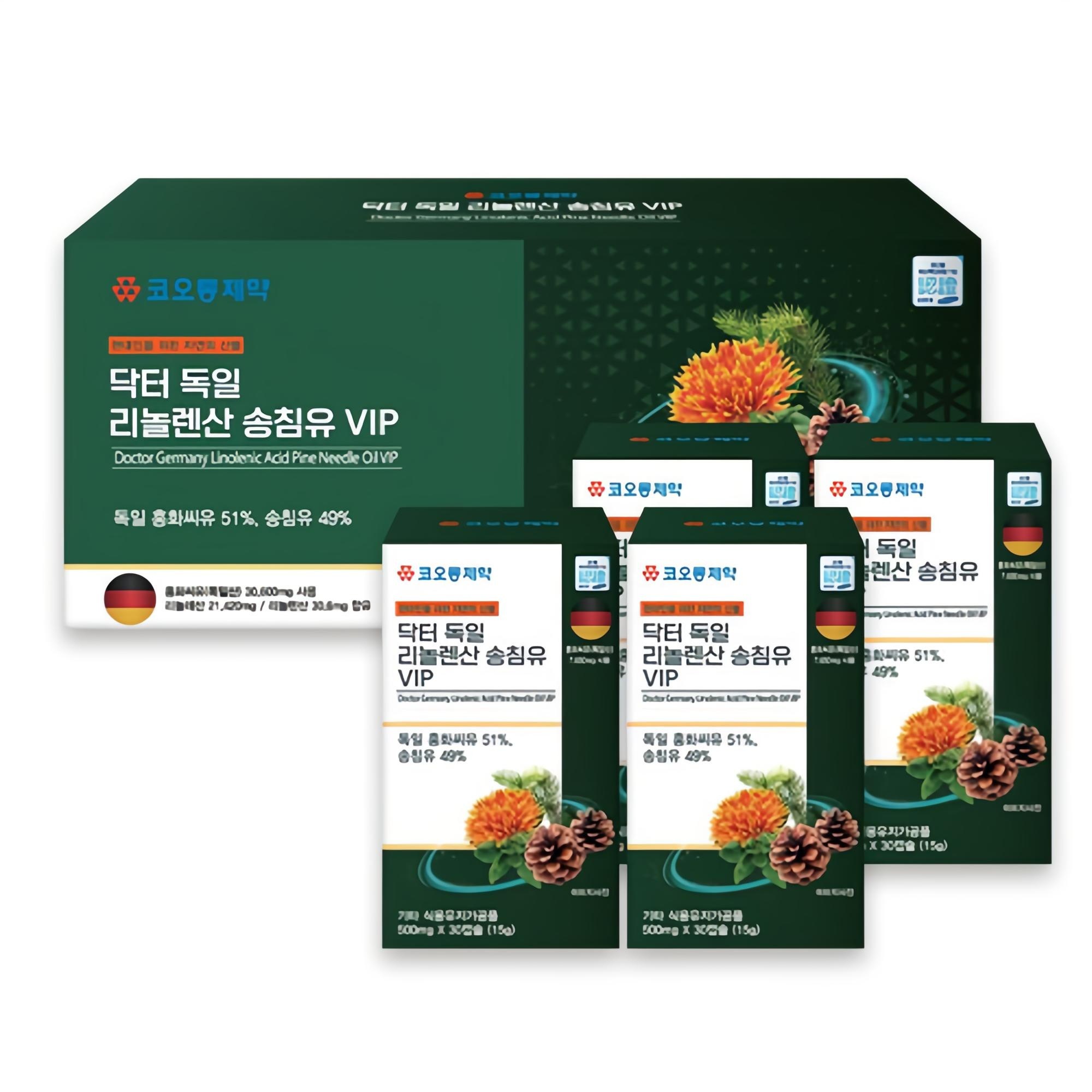 코오롱제약 닥터 독일 리놀렌산 송침유 VIP 15g 39,700원