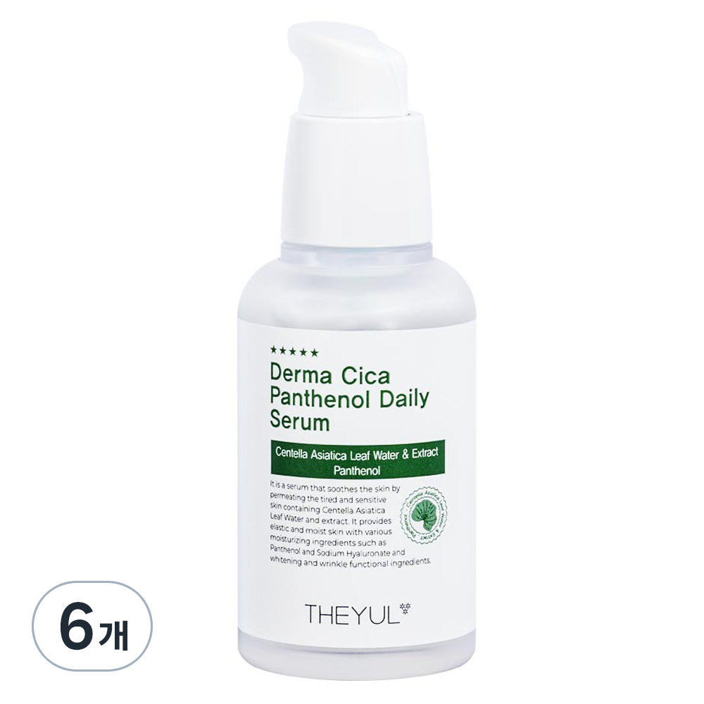 더율 더마 시카 판테놀 데일리 약산성 세럼, 50ml, 6개 59,400원