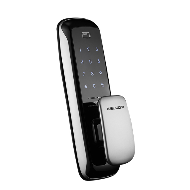 솔리티 손잡이 있음 무타공 푸시풀 도어락 98,840원