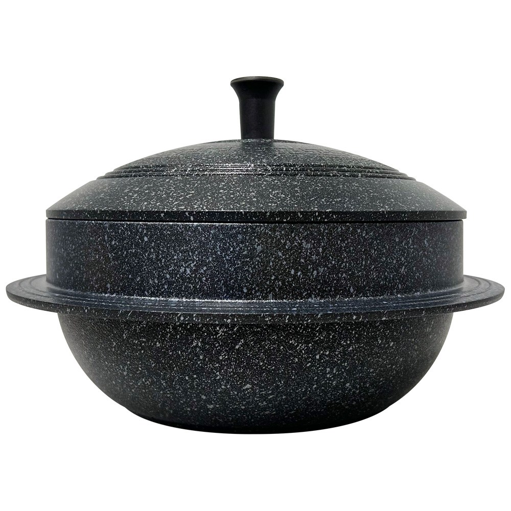 키친아트 프리미엄 양면마블 6중코팅 통주물 가마솥 24cm, 단일색상, 1개, 24cm 37,900원
