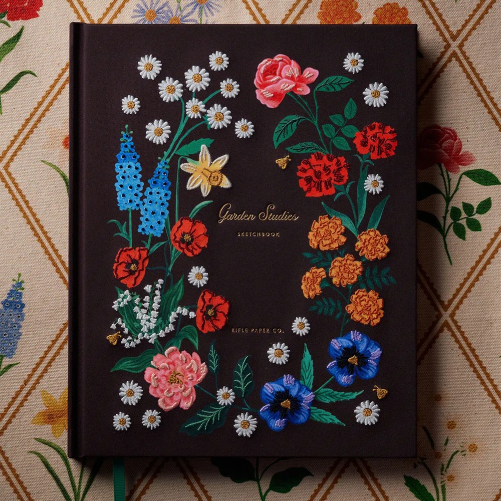라이플페이퍼 Garden Study 자수 스케치북, 단품 84,000원