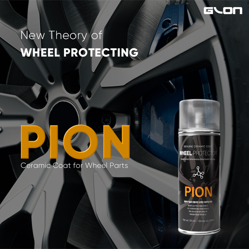[글론 피온 휠코팅제] PION 유리막코팅 420ml + 전처리제 증정 / 휠전용 코팅제 / 무료배송 80,000원