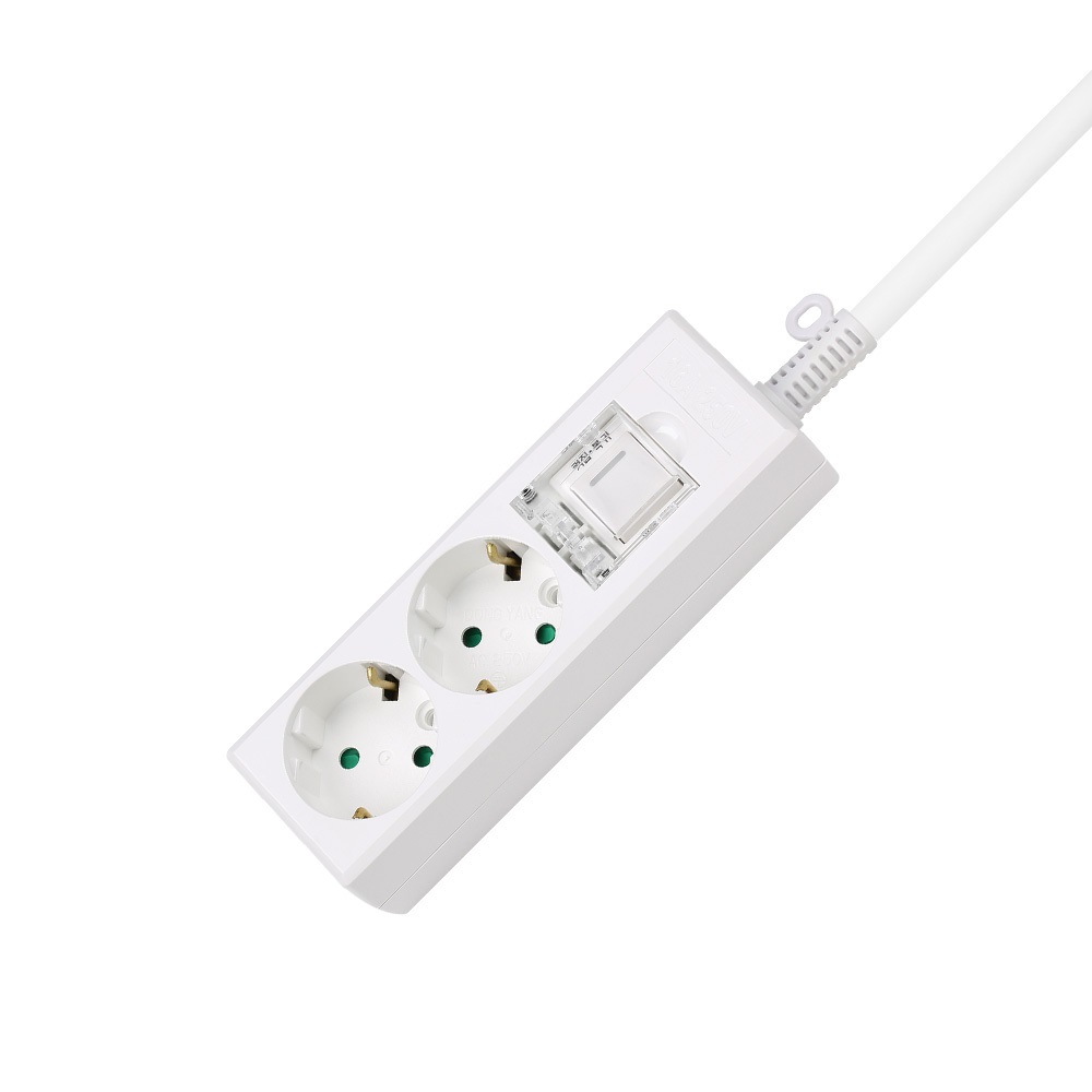 국산 화재예방 과부하차단 메인 스위치 멀티탭 2구 16A 동양 멀티 콘센트, 화이트, 1개, 1.5m 12,500원