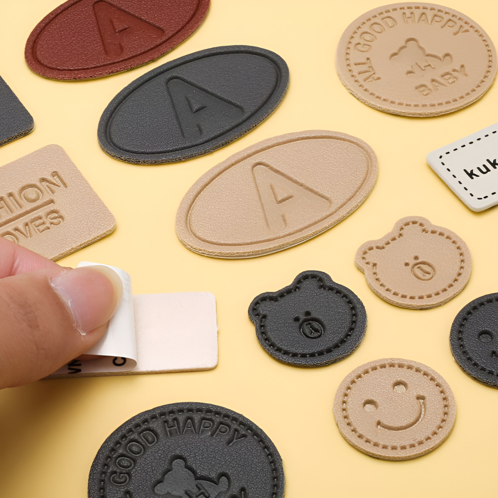 어반살림 붙이는 가죽 수선 패치 스티커형 의류 가방 보수용, 10개, 혼합색상 7,900원