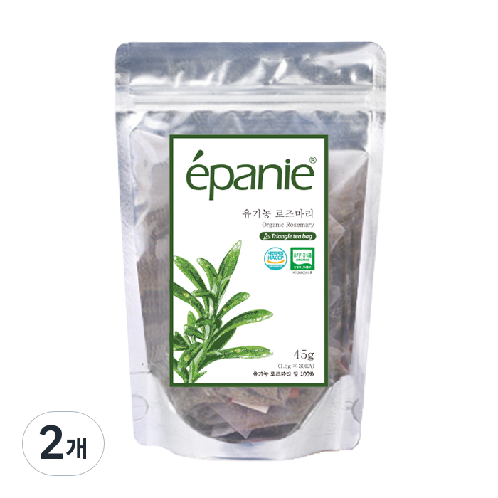 에빠니 유기농 로즈마리차 삼각망 티백 14,760원