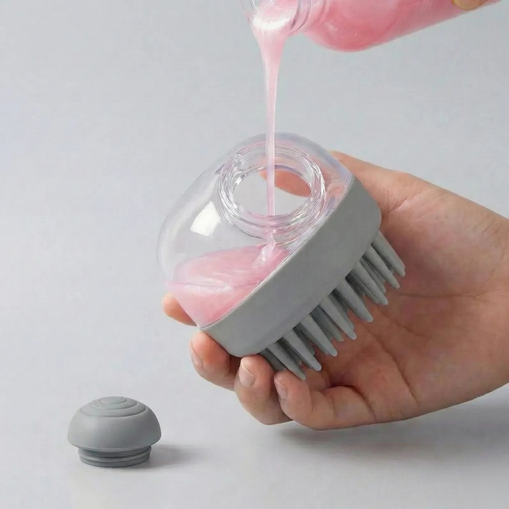 강아지 고양이 실리콘 샴푸 목욕 브러쉬 6,400원