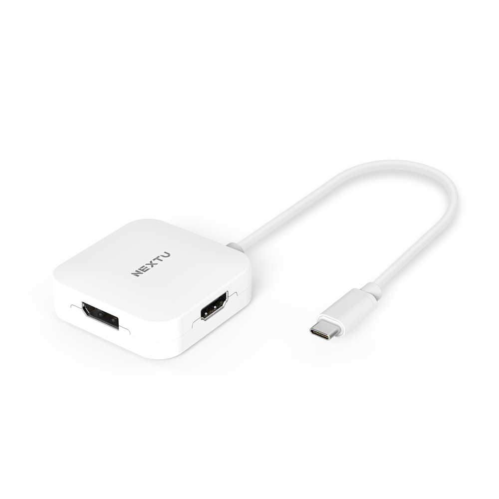 넥스트유 USB-C to HDMI/DP/VGA + PD 멀티 어댑터, 단일상품 25,480원