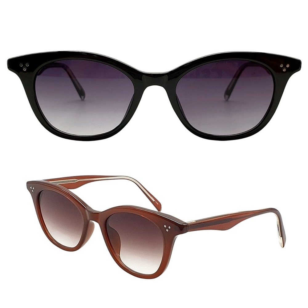 [오늘발송] EYES ONE 여자 여성 여성용 캣츠아이 뿔테 틴트 선글라스 패션 명품 오버사이즈 썬글라스 29,500원