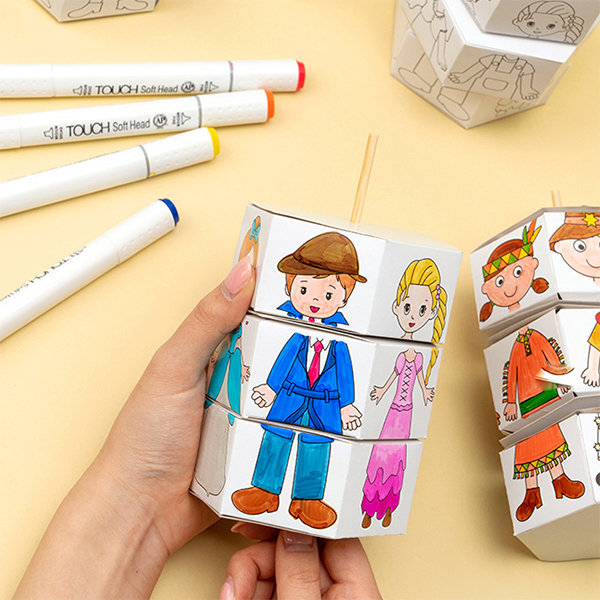 종이 회전 그림판 만들기 / 어린이 유치원 초등, 1개 900원