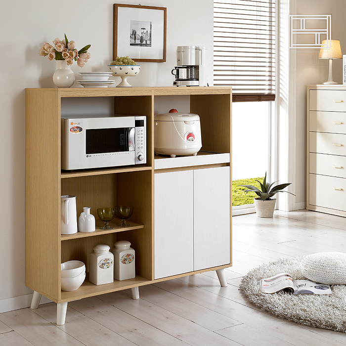 데코라인 시크 복합형 렌지대 주방수납장 95,800원