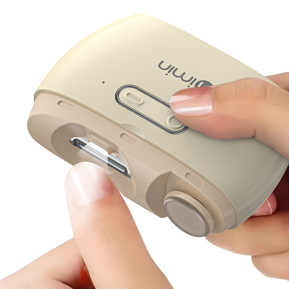 nimin 자동 손톱깎이 전동 손톱깎이 손톱 갈이 손톱 샌딩 다듬기 손톱 정리 도구 세트 D606, 1개, 베이지 21,900원