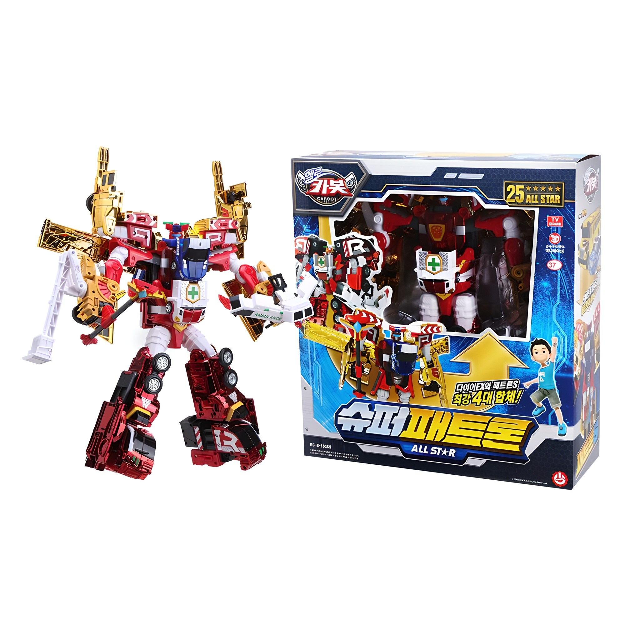 헬로카봇 슈퍼패트론 올스타, 혼합색상, 1세트 115,000원