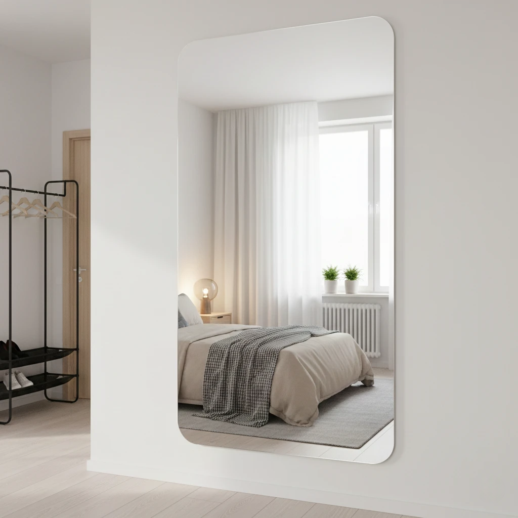 홈앤힐링 부착형 전신거울 대형 아크릴 벽거울 180cm까지 25,900원