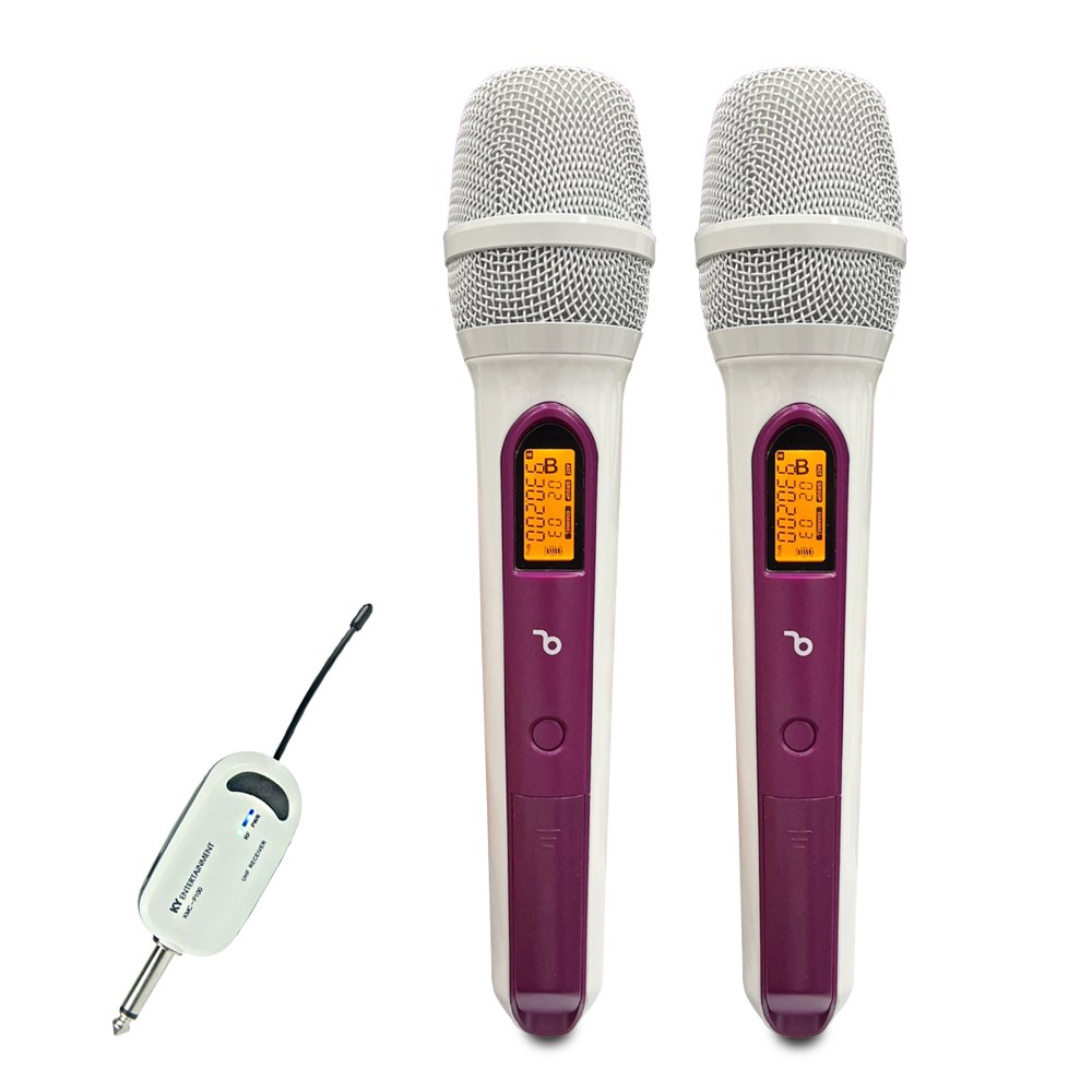 금영 무선마이크 KMC-P200 2채널 노래방마이크, KMC-P200 83,000원
