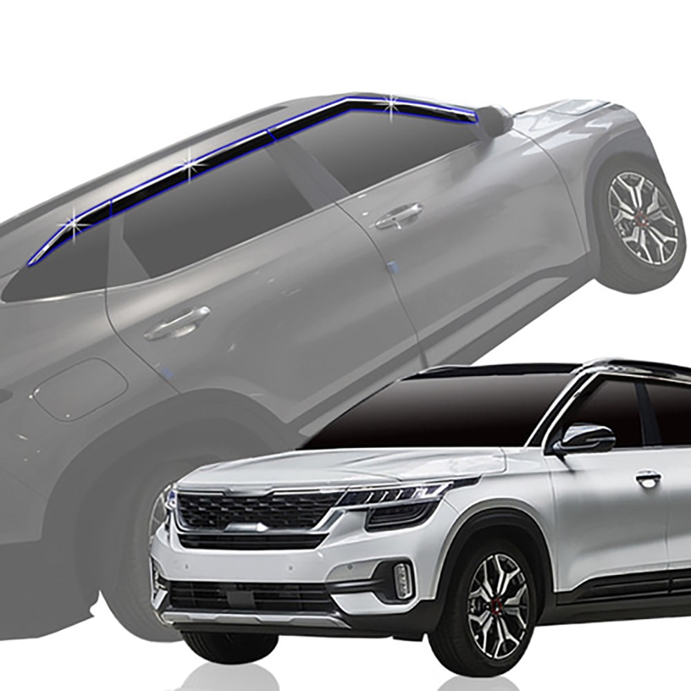 오토크로바 셀토스 블랙다이아몬드 도어 바이저 6P 19년~ 88,800원