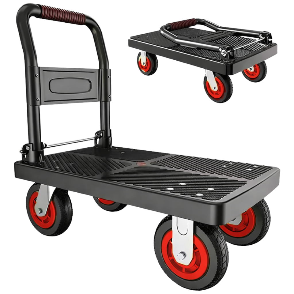 원하트 ONE HEART 튼튼한 특대형 600x900 접이식 핸드카트  손수레 강력한 하중 무소음 구루마 최대하중 1100kg 51,900원