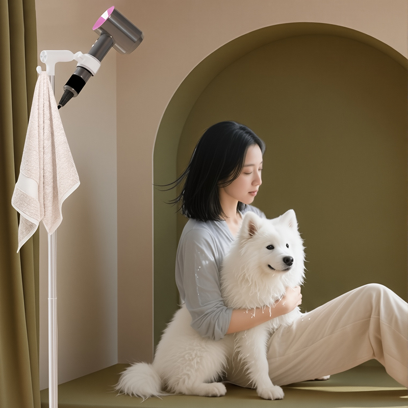 TAOMI 반려동물 스탠드 드라이기 거치대 X3, 1개, 화이트 26,980원