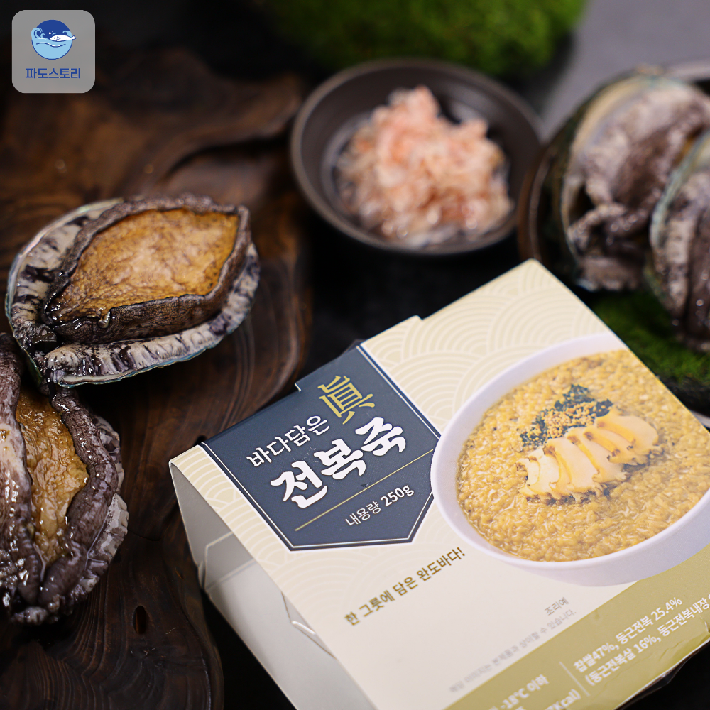 파도스토리 전복죽 밀키트, 3개, 250g 34,500원