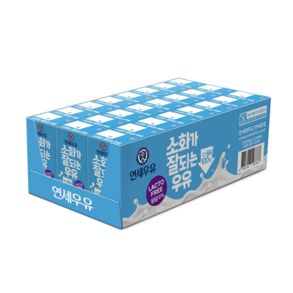 연세우유 소화가 잘되는 우유, 24개, 190ml 15,900원