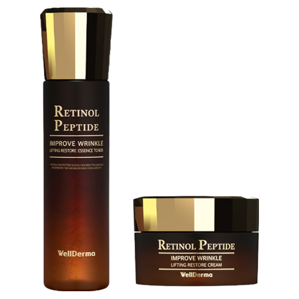 웰더마 레티놀 펩타이드 리프팅 리스토어 에센스 토너150m + 크림50g 60,330원