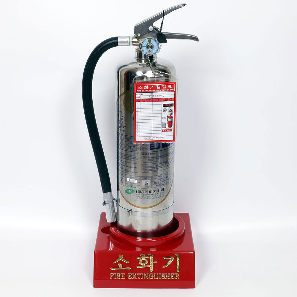 가스식 소화기 NOVEC-1230 FK-5112 3kg, 하론 할로겐 소화기 대체 청정 소화기 + 점검표 + 적색받침대 147,000원
