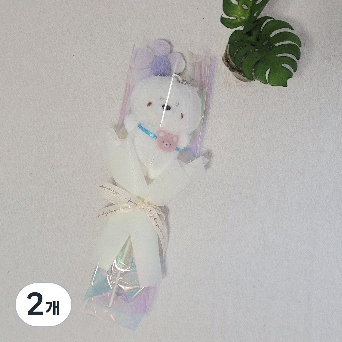 인형키링꽃다발 유치원꽃다발 졸업식 수료식 인형키링 재롱잔치 한송이, 2개, 물개 18,450원