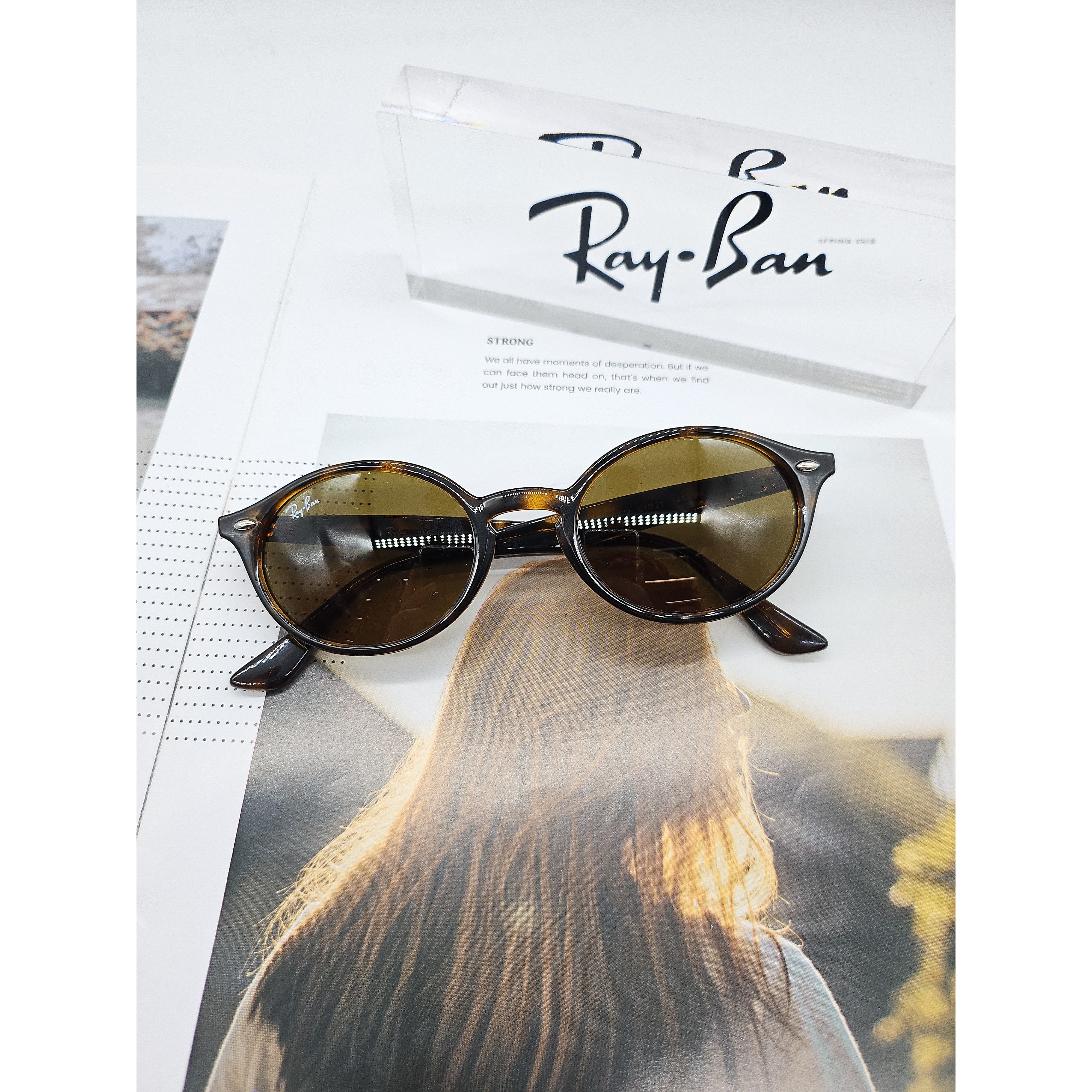 레이벤 RB4315 710/73 클래식 너드 하바나 51사이즈 선글라스 178,400원