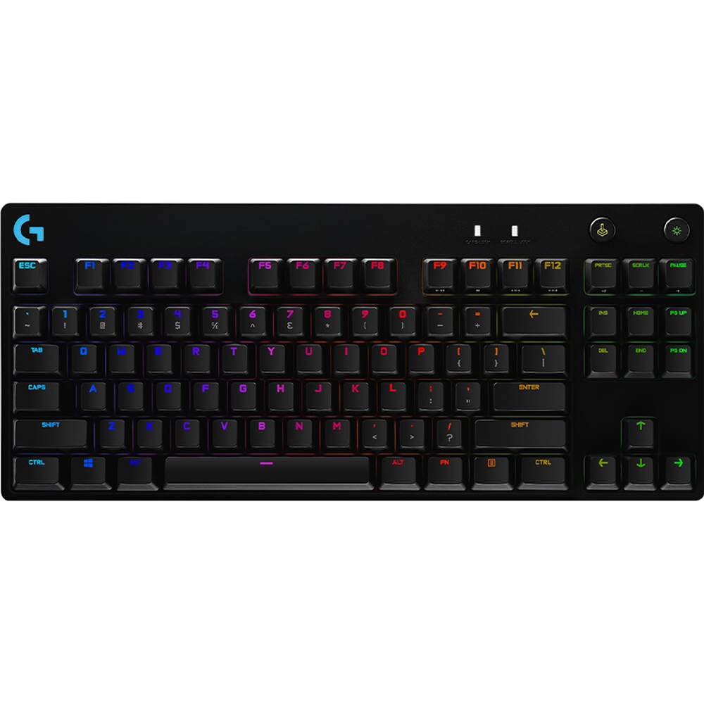 로지텍 PRO TKL GX BLUE 기계식 게이밍 유선 텐키리스 키보드, 혼합색상, YU0039, 청축 142,590원