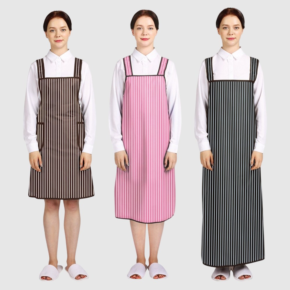 웰프런 메쉬 스트라이프 방수앞치마 H형 10,500원