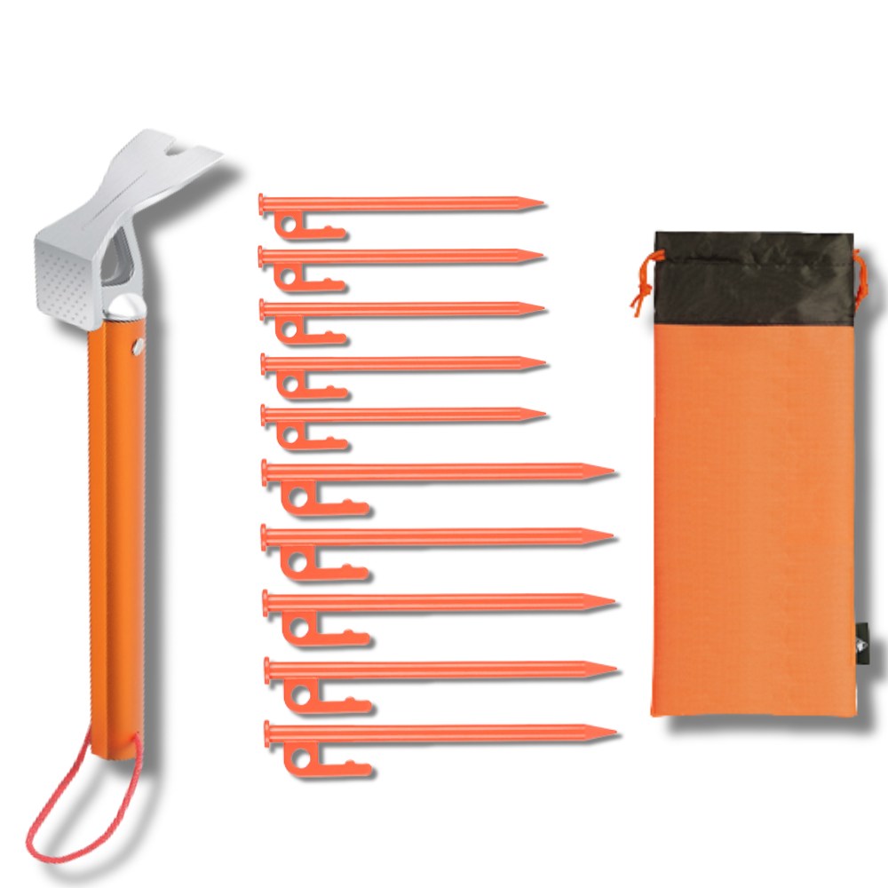 기프템 캠핑 신형 단조팩 10개 망치 파우치 세트 28,900원