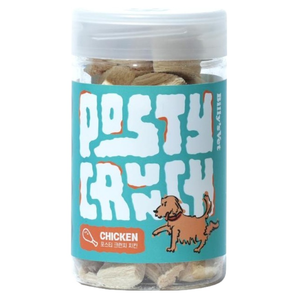 빌리스벳 강아지 포스티 크런치 치킨, 65g, 1개, 치킨맛 16,900원