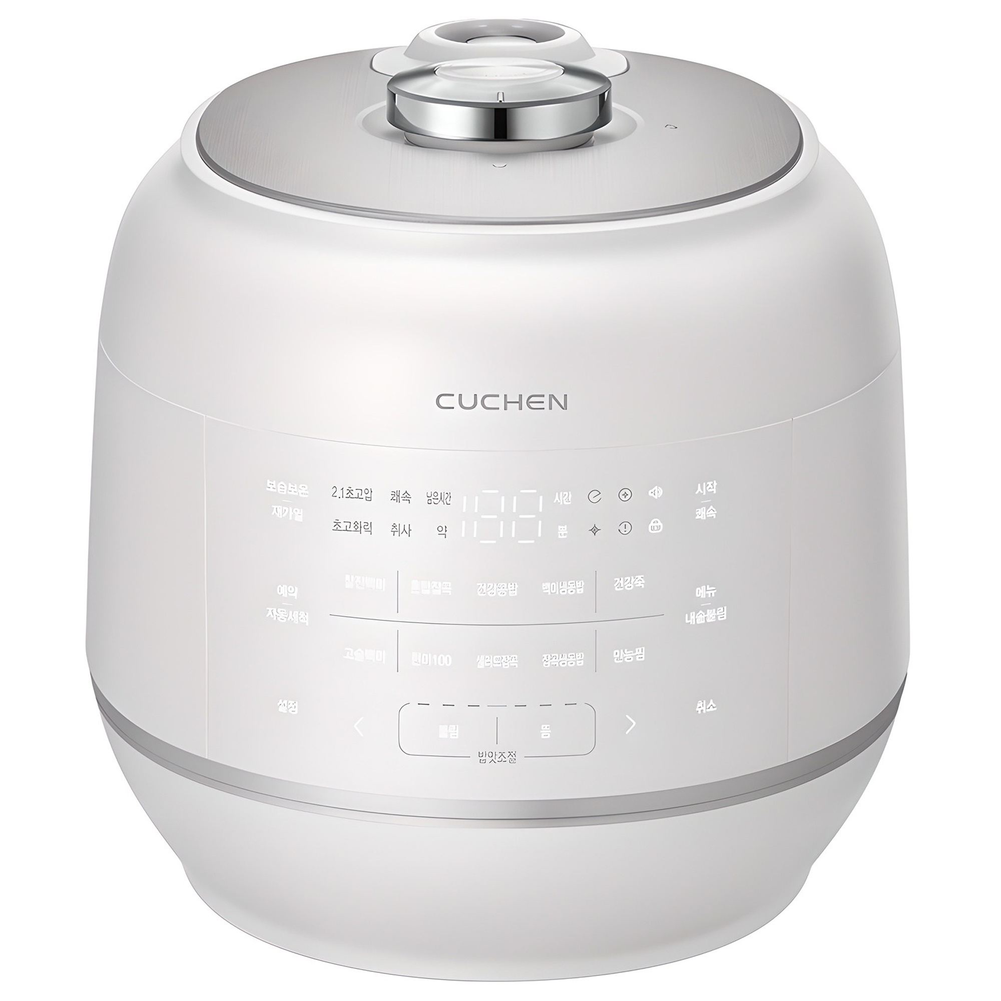 쿠첸 121 플러스 올스테인리스 IH 전기 압력밥솥 6인용, CRT-RPS0671BW, BlossomWhite 298,000원