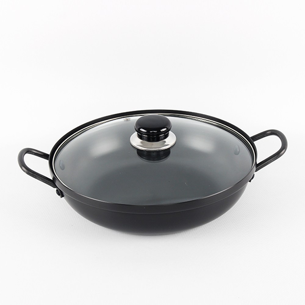 국산 경질 복전골 냄비 30cm (뚜껑포함) 18,200원