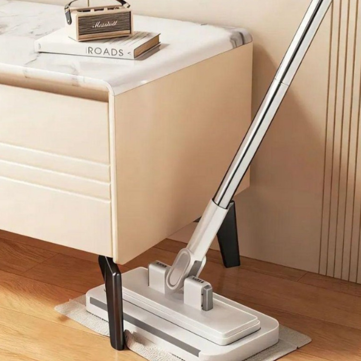 미블룸 편리한 길이조절 원터치 다용도 밀대걸레, 1세트 11,900원