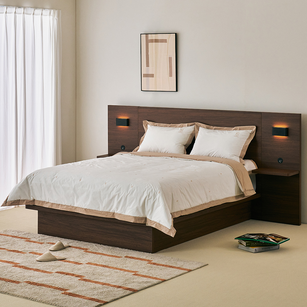 소노시즌 프리미엄 라인 자수 패턴 컴포터 차렵이불 292,000원