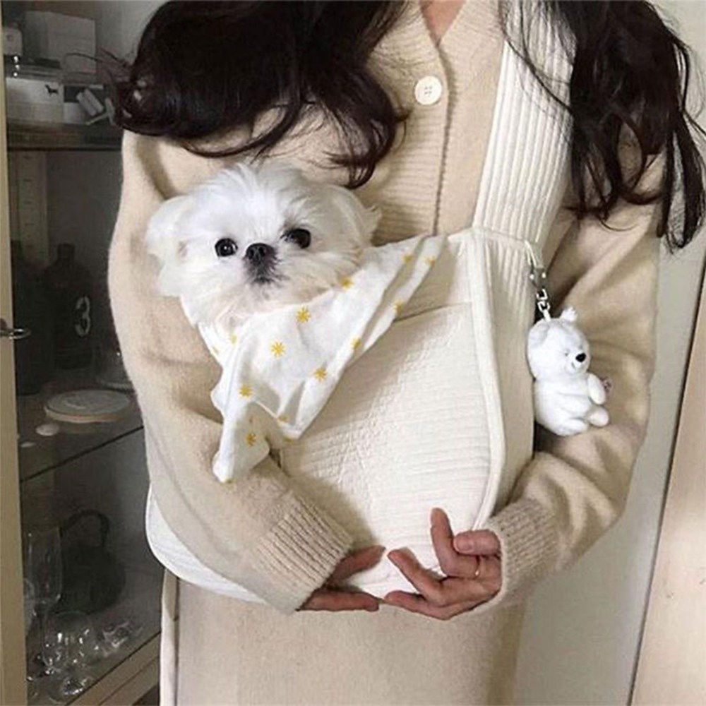 푸키 강아지 고양이 코지 슬링백 포대기 이동가방 13,860원