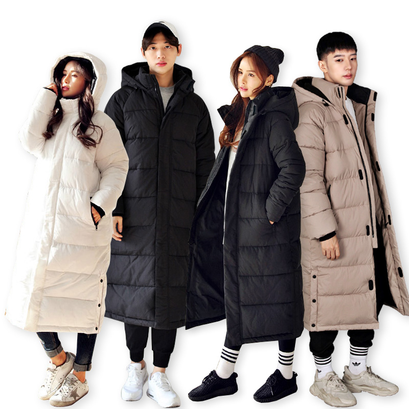 바이얼리 남녀공용 넉넉한 충전재 충분한 기장 롱패딩 49,800원