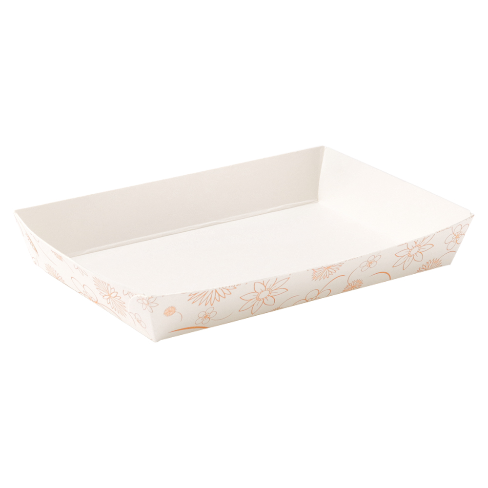 대경상사 일회용 사각 종이 접시 DK-2 15 x 9.2 x 2.5 cm 6,260원