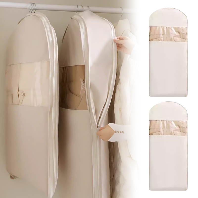 아우터 압축 파우치 옷걸이형 도구필요없는 먼지방지 의류 압축파우치 겨울옷보관 1+1 33,000원