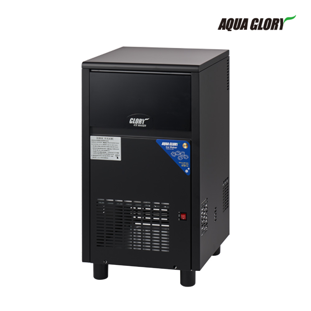 아쿠아글로리 업소용제빙기 블랙 GL-50D(BB) 50kg 공냉식 카페 얼음제조기 955,000원