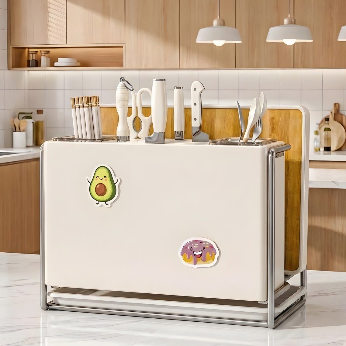 메리테이블 수저통 칼 도마 거치대 18,140원