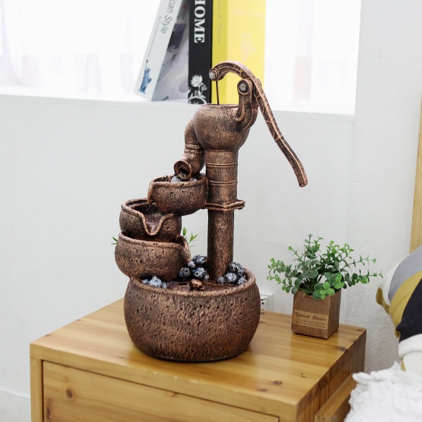 데일리데코 고딕 펌프 실내분수 가습기, 엔틱 64,150원