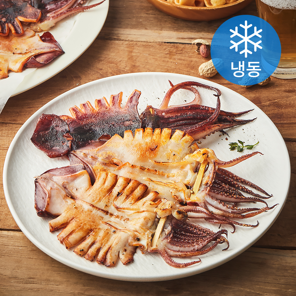 바다온 포항시 인증 구룡포건조 원양산 반건조 오징어 5미 (냉동) 15,490원