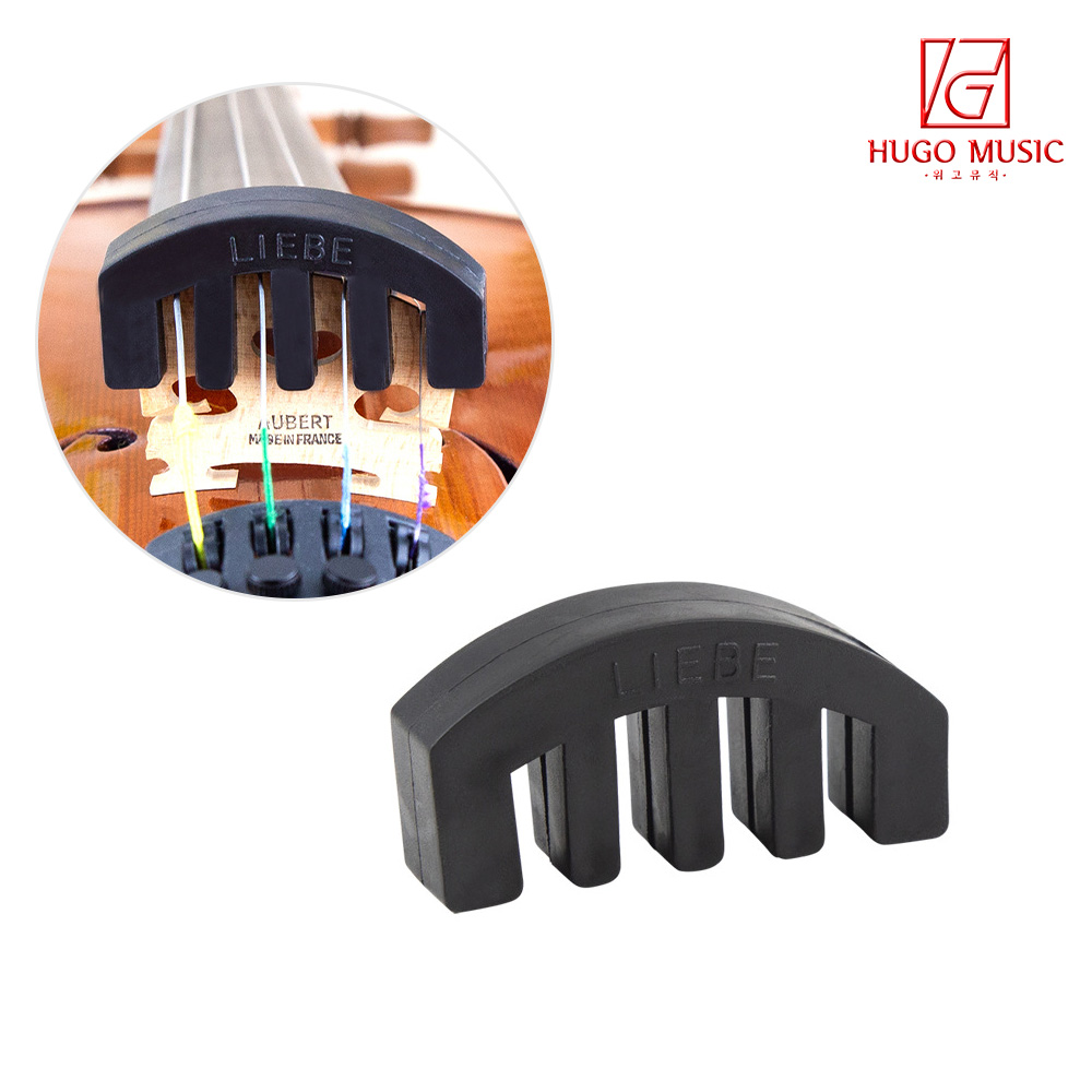 위고뮤직 바이올린 고무 4구 약음기 뮤트기, 1개 4,000원