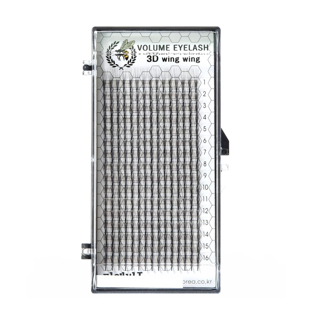 미앤비즈 볼륨 아이 래쉬 3D 윙윙 속 눈썹 C컬 11 mm, 1개, 블랙 13,250원