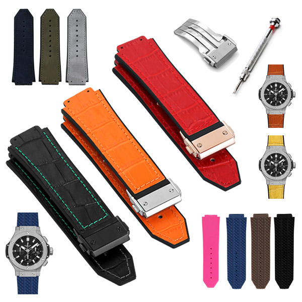 H브랜드 시계 빅뱅 호환 대체용 우레탄밴드 가죽줄 우레탄줄 세무 가죽줄 디버클 18,800원