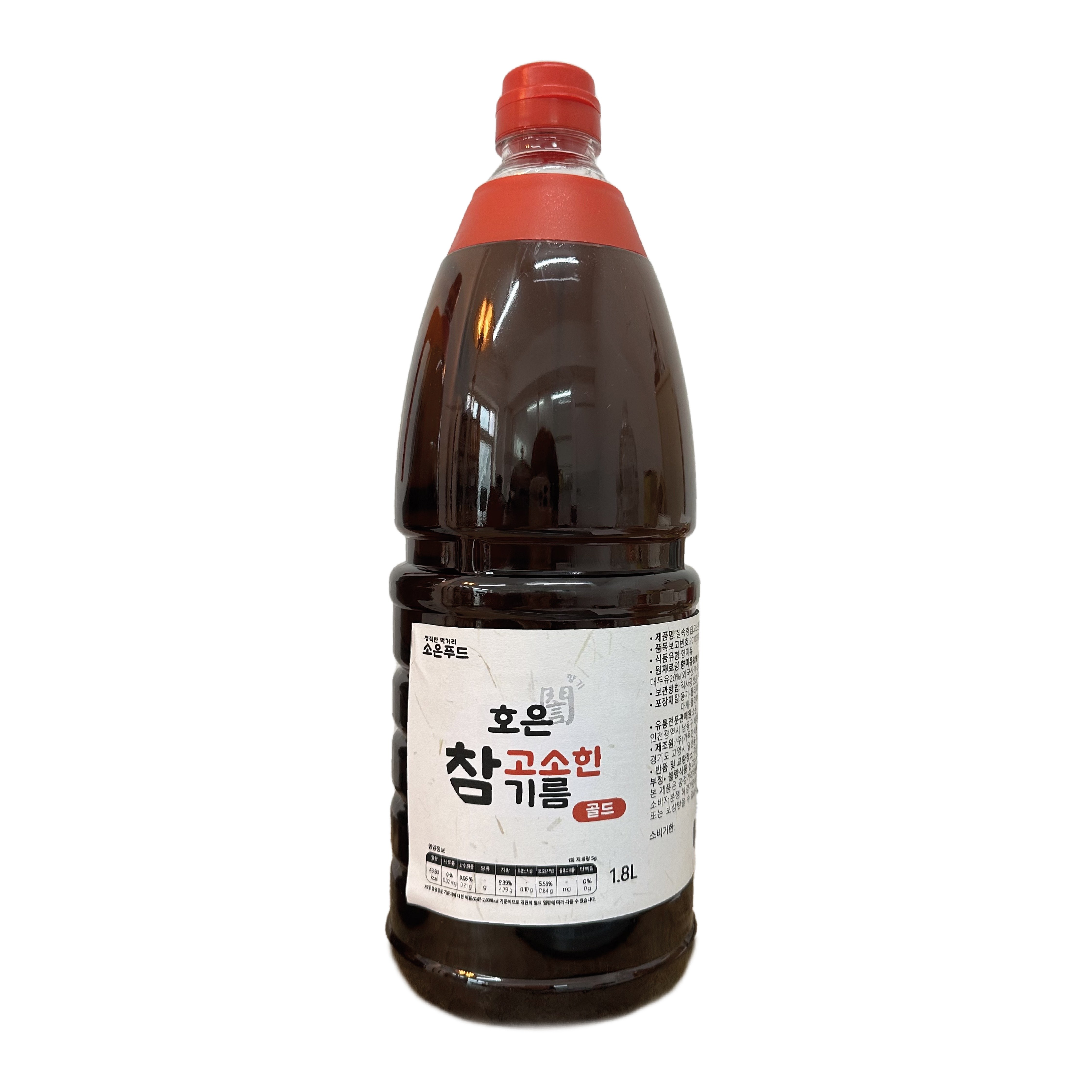 호은 참고소한기름, 1개, 1.8L 16,000원